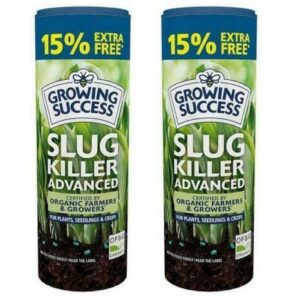 2X Growing Success Advanced Organic Slug Killer, 500g + 15% Free