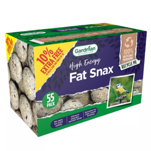 Gardman Fat Snax 50 + 10% extra free energy balls bird food feed