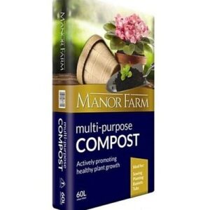 MULTI PURPOSE COMPOST 60L DURSTONS 10 BAGS 600 LITRES