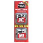 Nippon ant Killer Bait stations Destroys Ants & Nests Indoor Outdoor twin pack