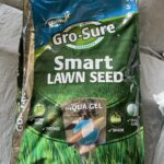 gro sure smart lawn grass seed with aqua gel 250sqm