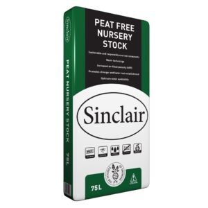 sinclair compost PEAT FREE NURSERY STOCK 75L bag Professional Compost